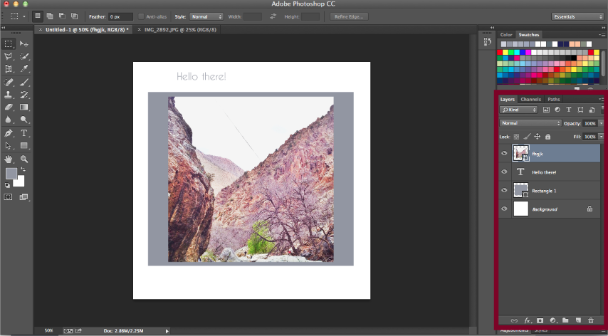 Layers in photoshop